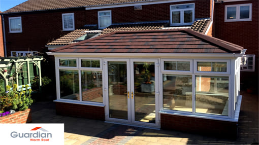 Guardian extension tiled roof